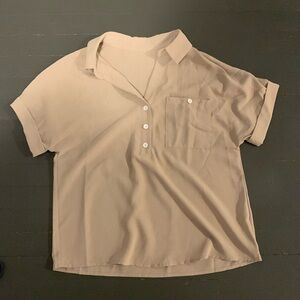 Shein buttoned blouse